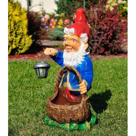 Садово-парковая фигура Cera Гном с корзиной